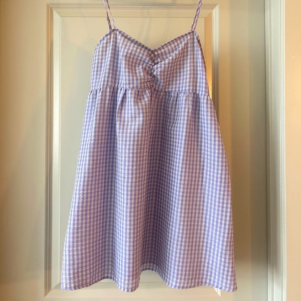 H&M Divided Seersucker Mini Dress